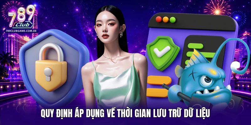 Quy định áp dụng về thời gian lưu trữ dữ liệu